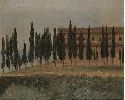 Carl Gustav Carus Kloster Monte Oliveto bei Florenz Spain oil painting artist